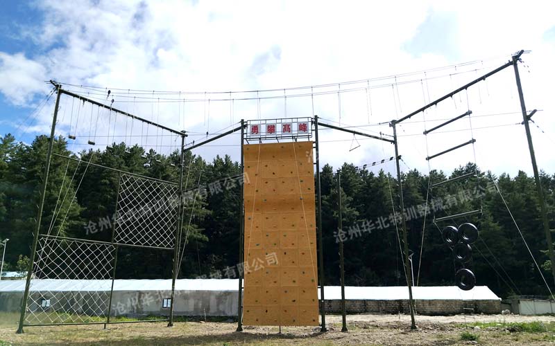 日喀則某部高空心理行為設(shè)施順利完工